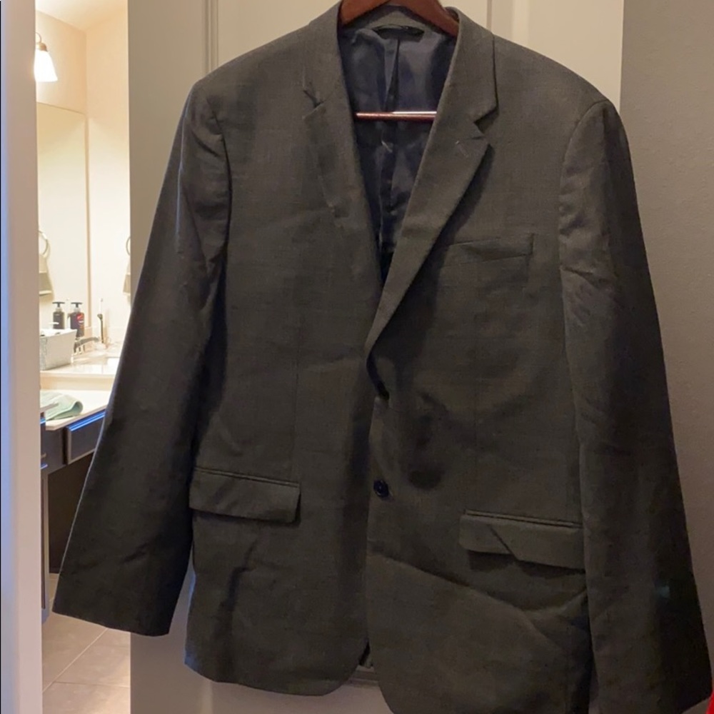 Banana Republic tailored slim fit suit